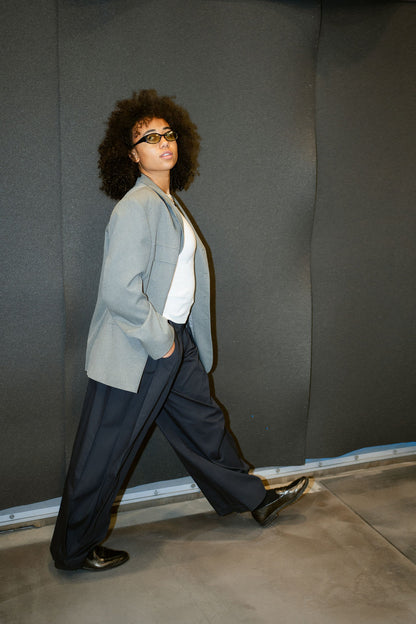 “LE COLIER ASYMETRIQUE,, upcycled blazer