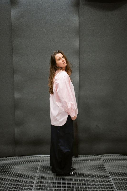 OVERSIZED SHIRT pink