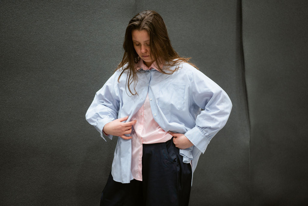 OVERSIZED SHIRT pink