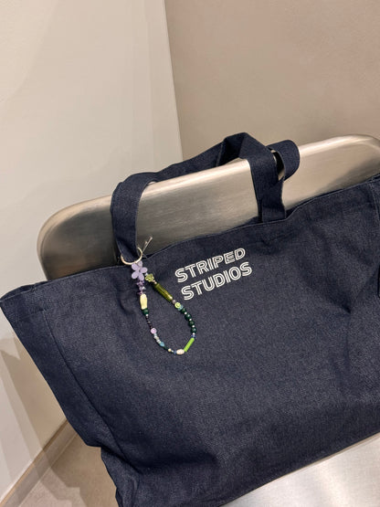 LILAC FLOWER keychain/ bag charm