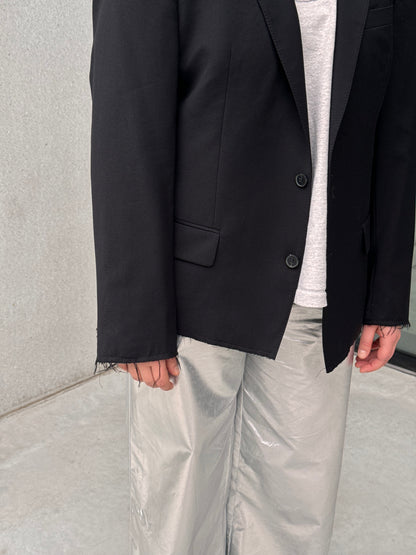 “RAW EDGE,, upcycled blazer