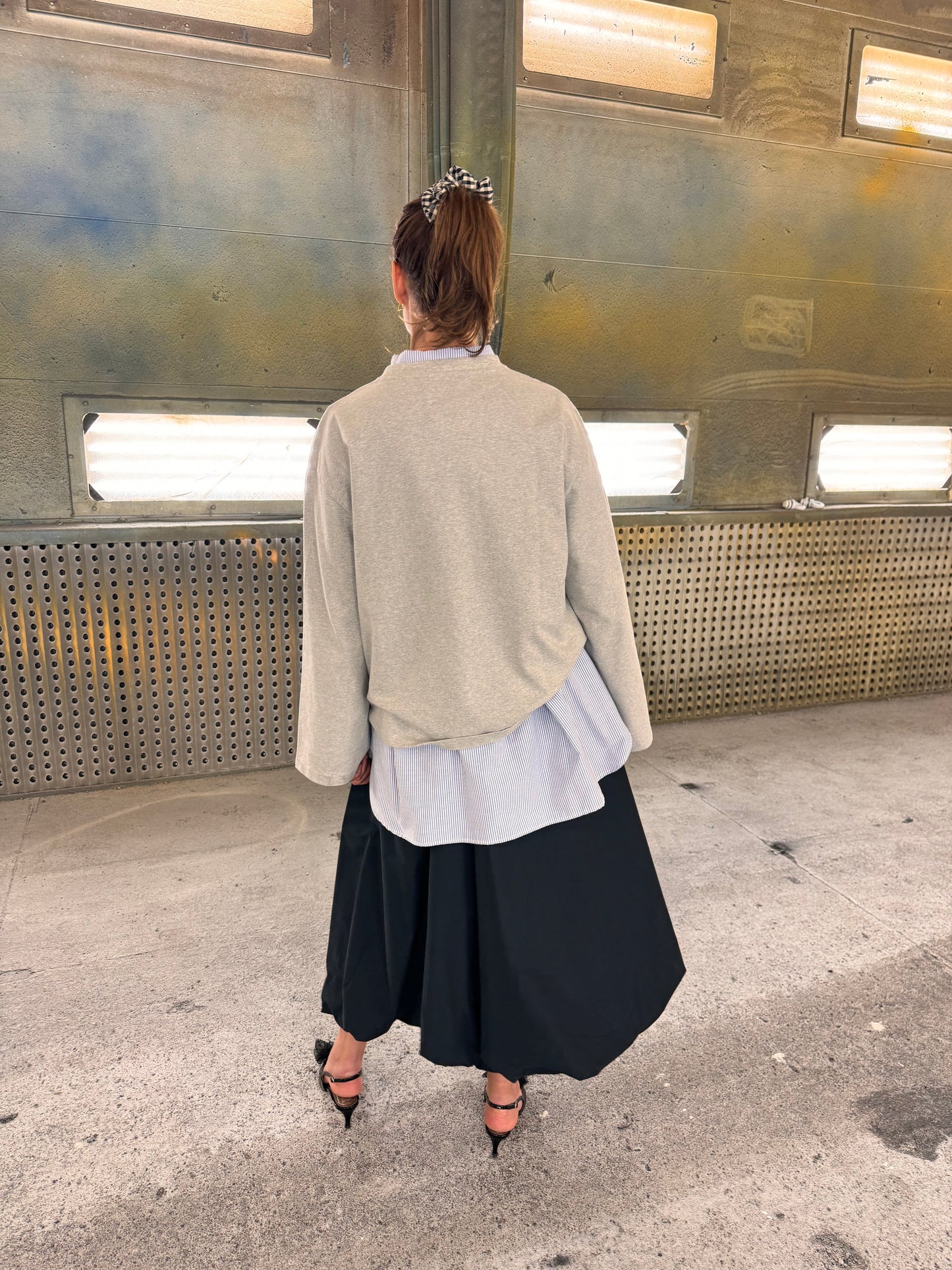 MAXI BALLOON SKIRT