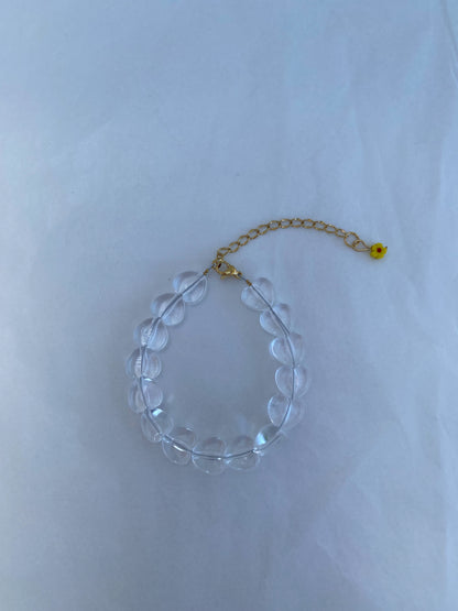 TRANSPARANT HEARTS bracelet