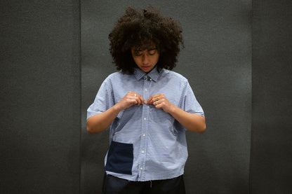 Large pocket ,,UPCYCLED SHIRT’’