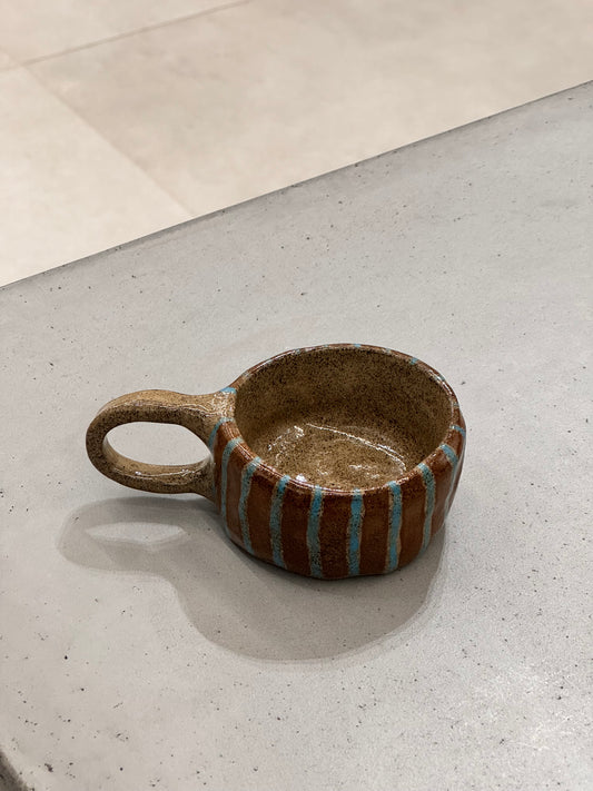 STRIPED COFFEE MUG small