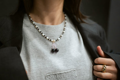 PINK CHERRY necklace