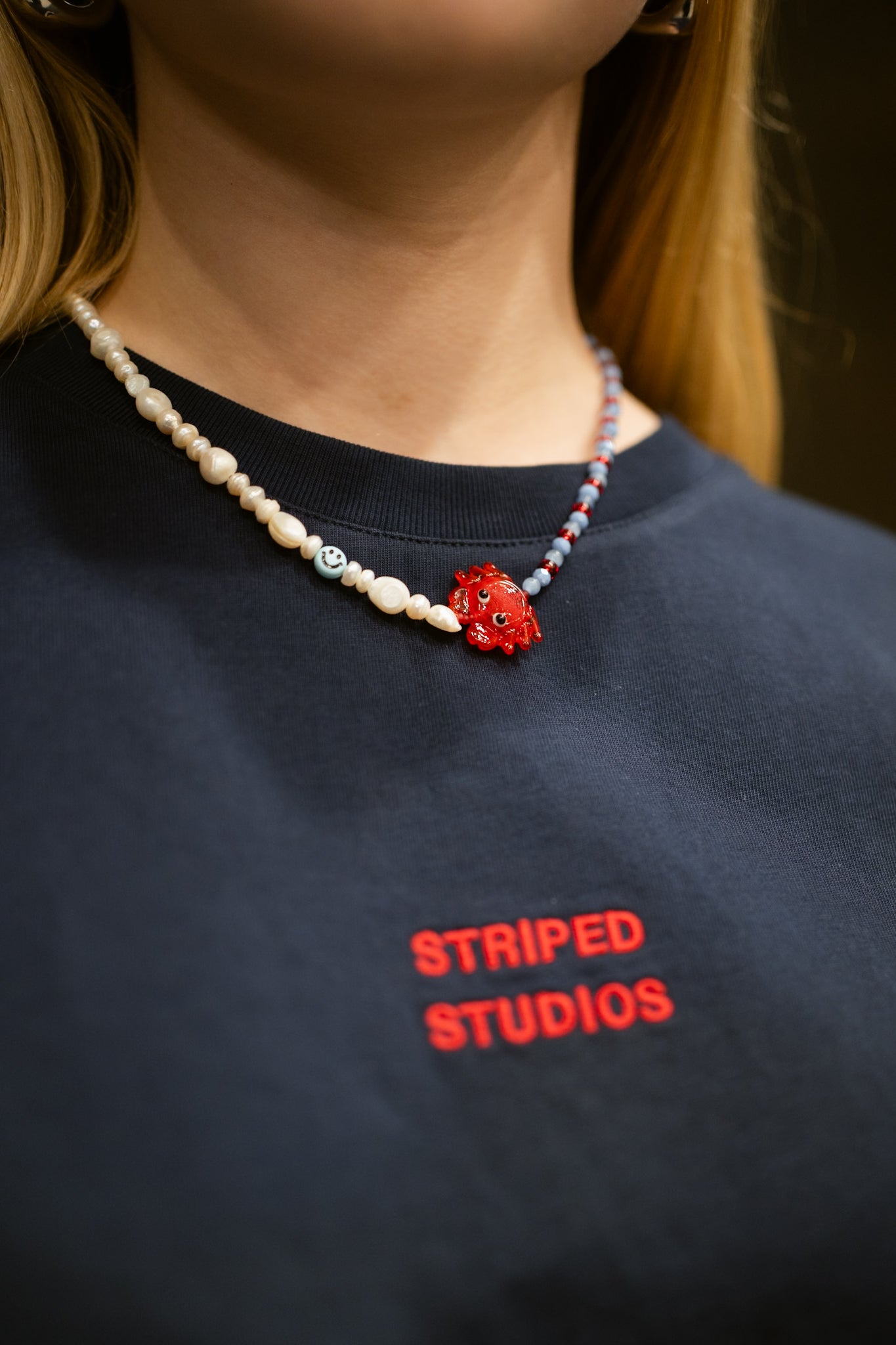 SMILING CRAB necklace