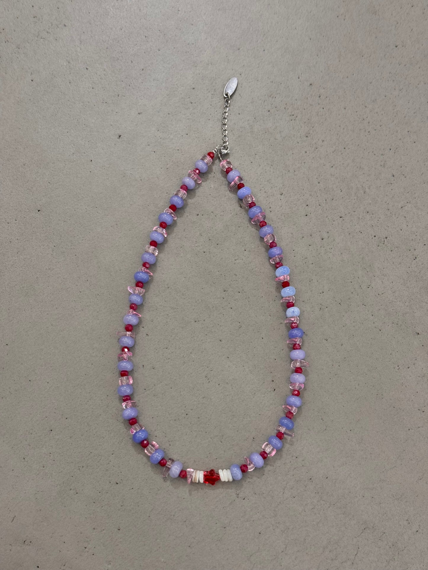 RED STAR necklace