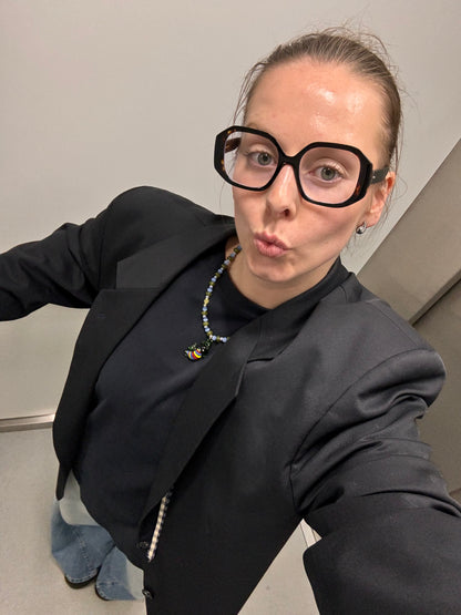 GREEN SEAHORSE necklace