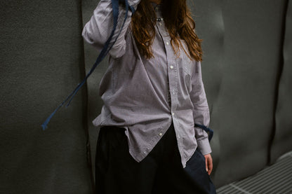 “DRAWSTRING,, upcycled shirt