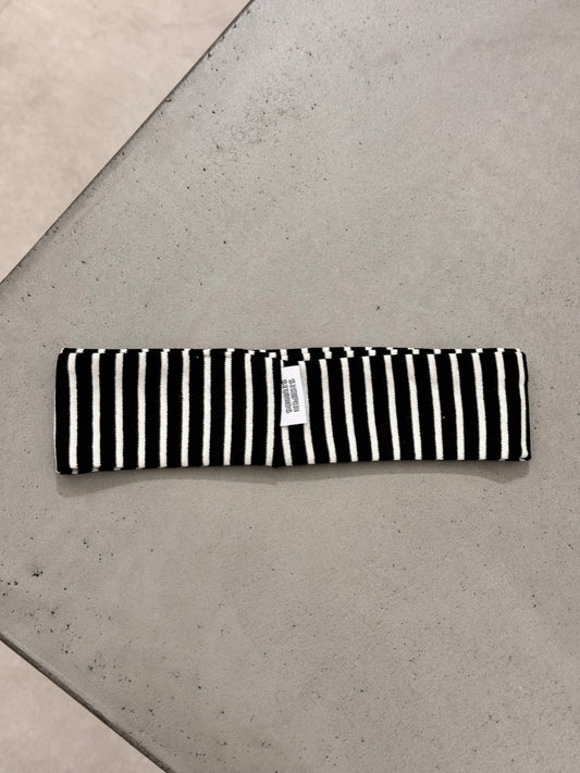 BLACK STRIPED headband