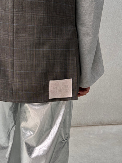 LA VESTE “À MANCHES COURTES” upcycled blazer