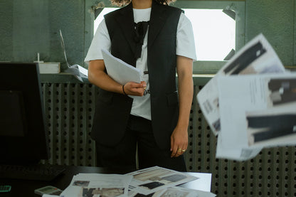 “LA VESTE D’ARC,, upcycled blazer