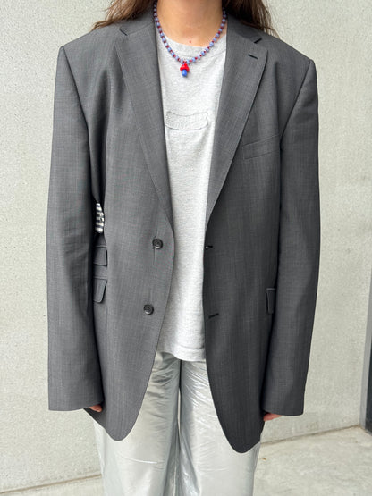 “LA VESTE ENVELOPPE,, upcycled blazer