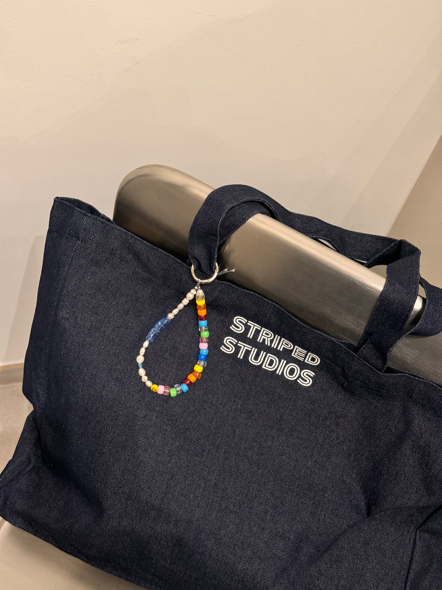 SMILING RAINBOW keychain/ bag charm