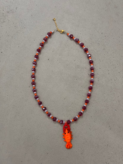 FALL LOBSTER necklace