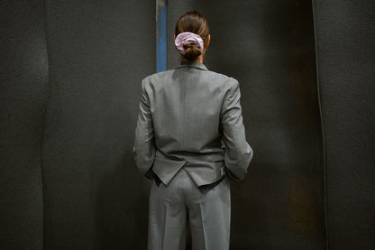 STRAIGHT LEG PANTS grey