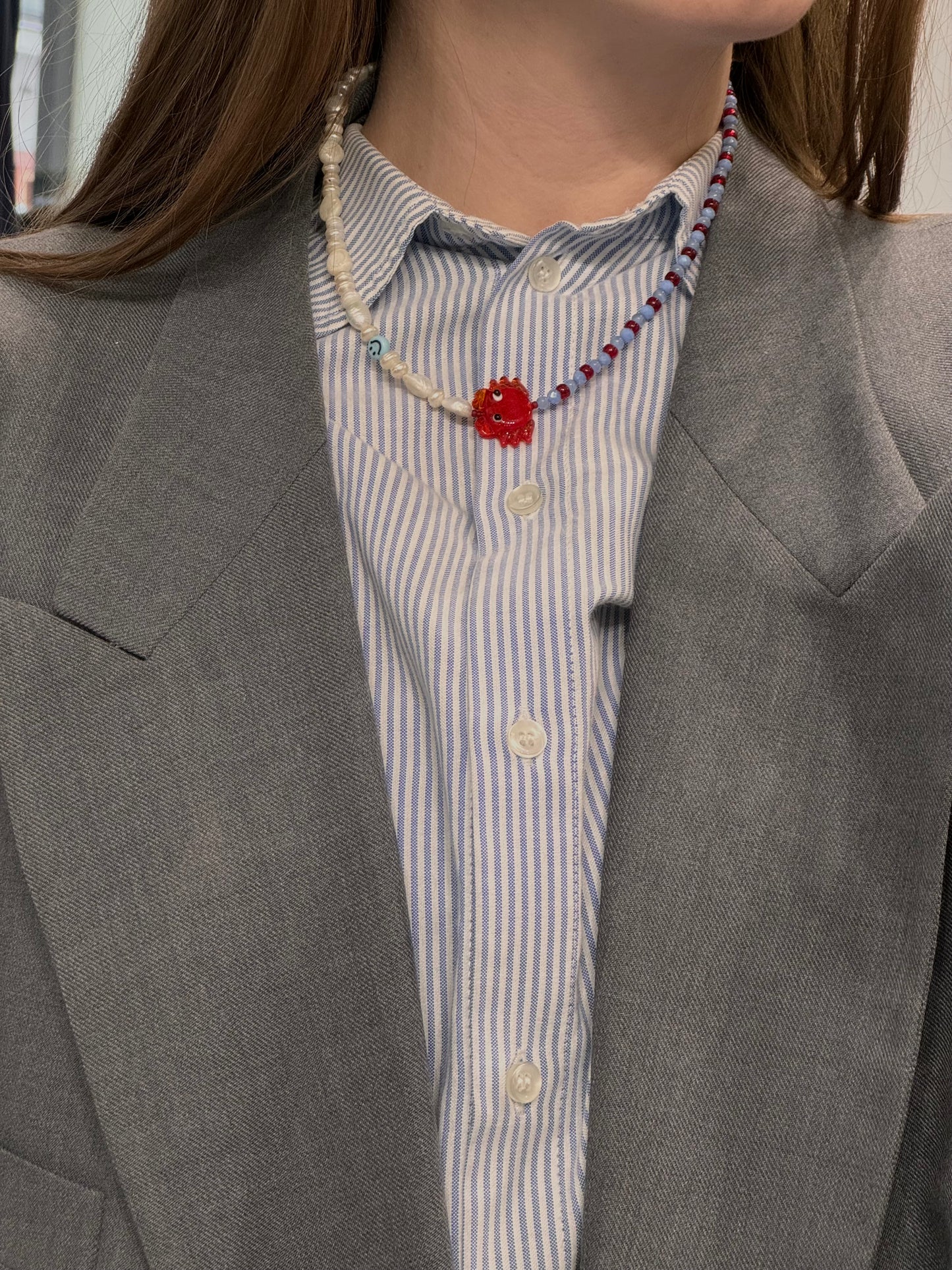 SMILING CRAB necklace