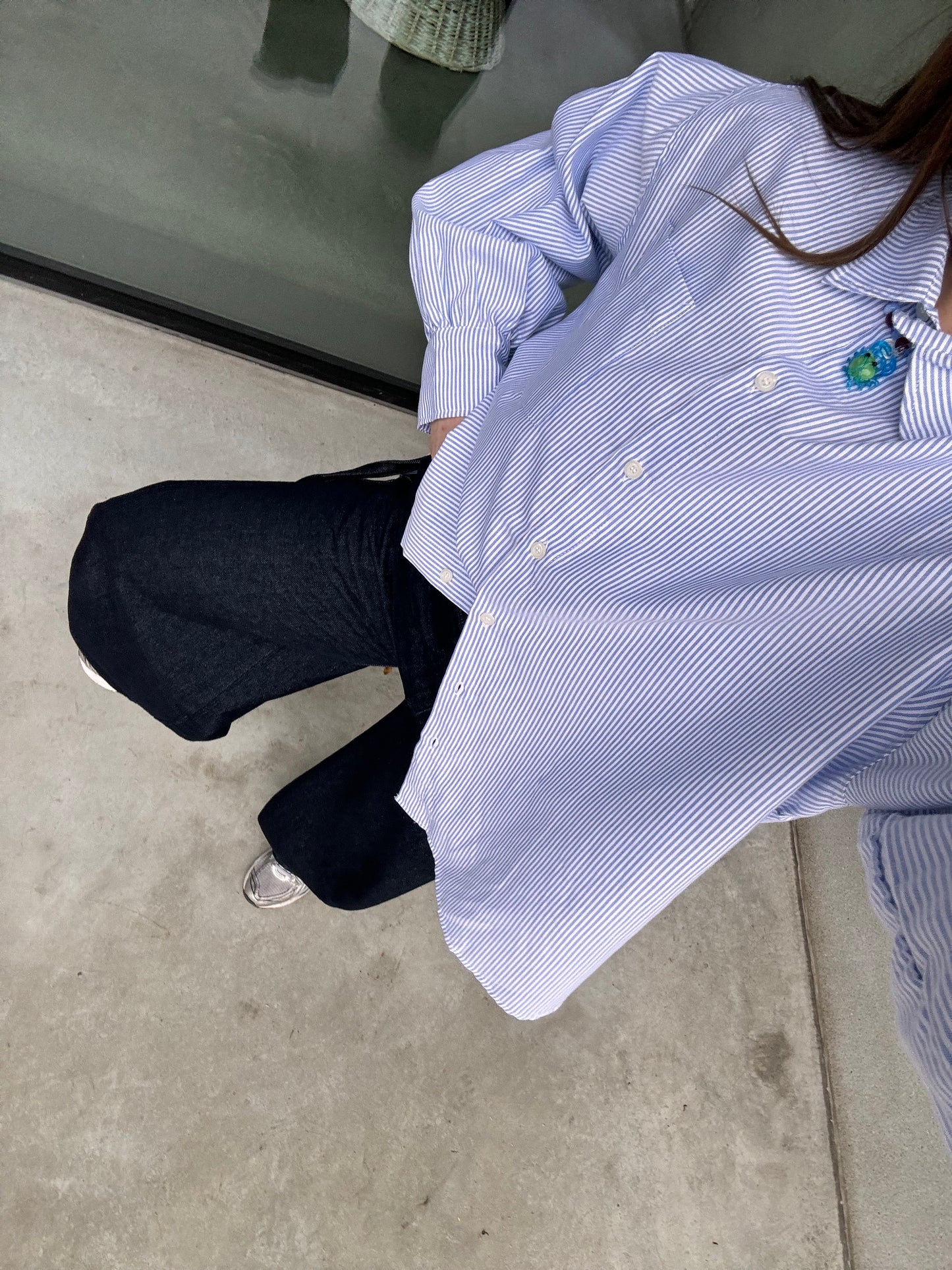 DRAWSTRING BARREL JEANS