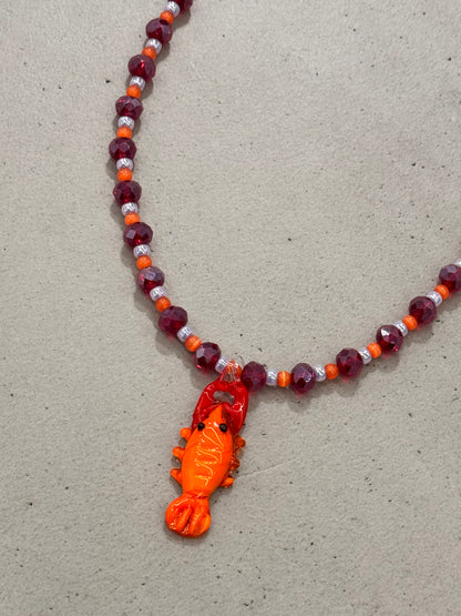 FALL LOBSTER necklace