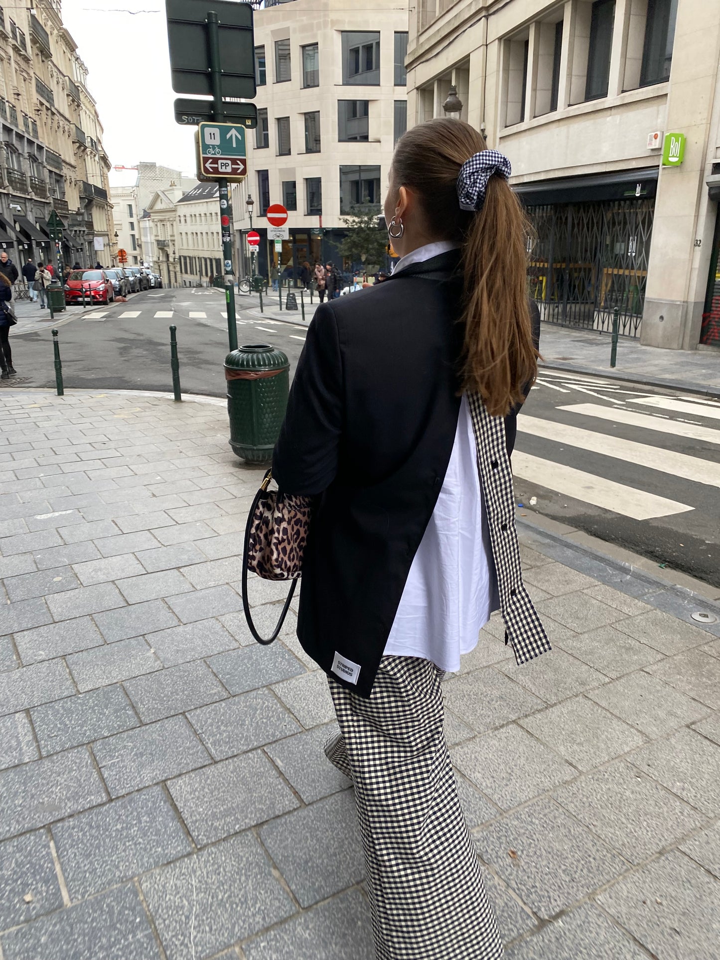 “L’ARRIÈRE,, upcycled blazer