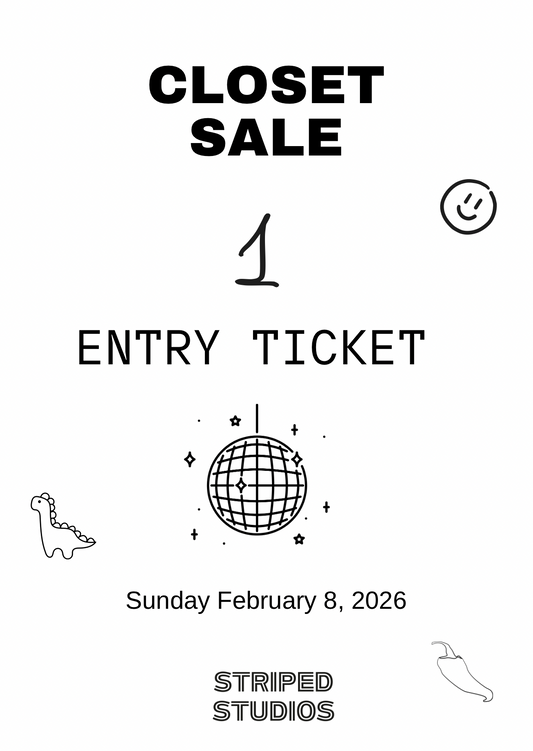 TICKET CLOSET SALE - February 8, 2026