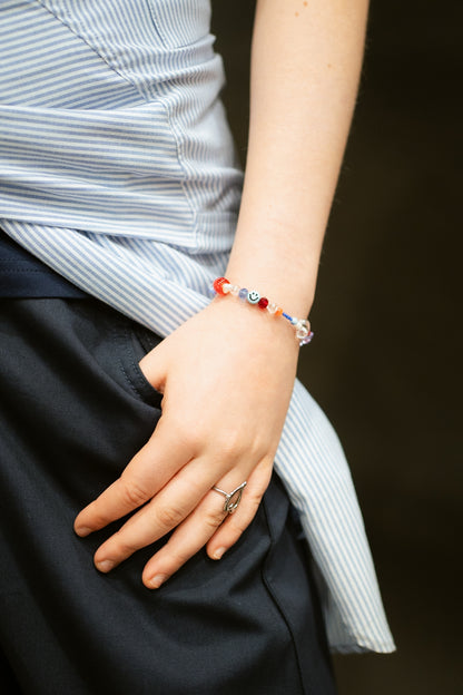 BLUE SMILEY bracelet