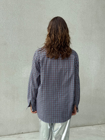 “SCRUNCHED,, upcycled shirt
