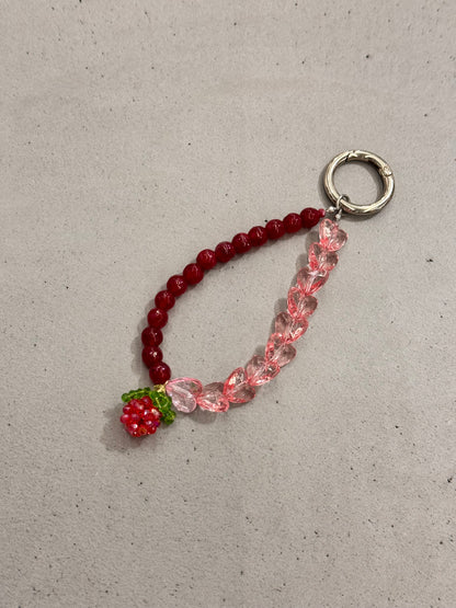 STRAWBERRY HEARTS “keychain,,