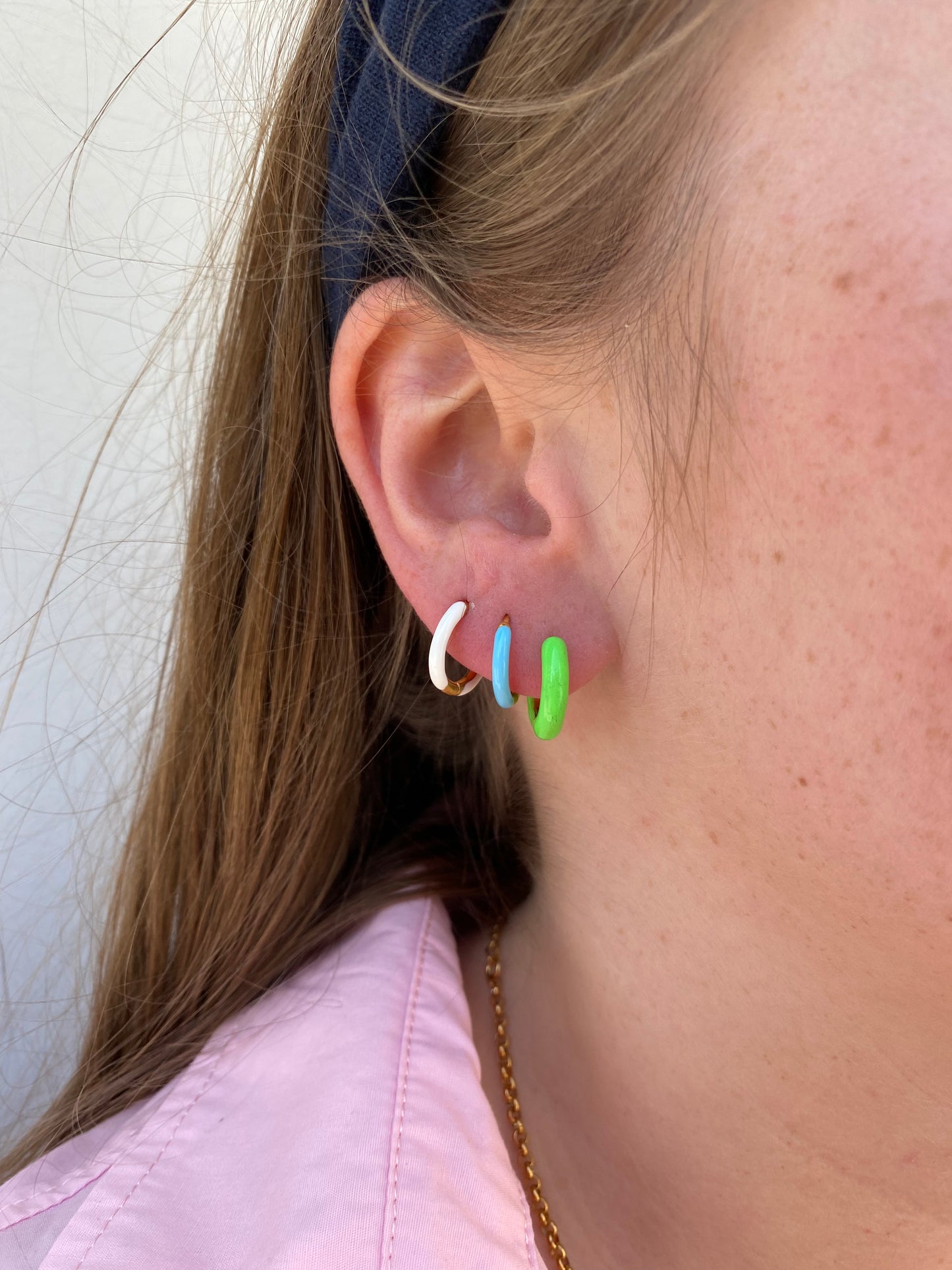 CHUNKY COLORED earring