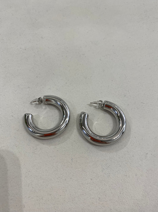 OPEN HOOP SILVER