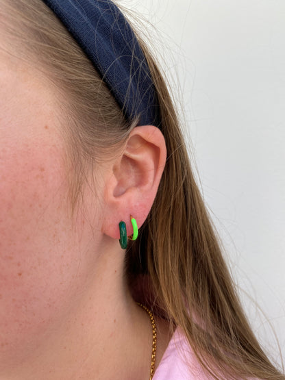 SMALL COLORED earring