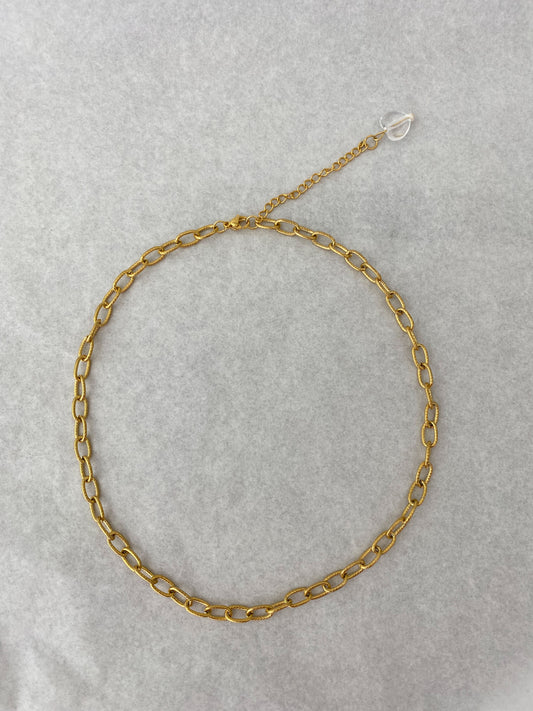 OVAL CHAIN necklace